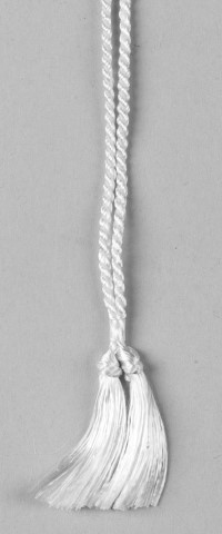 Tassel - White 22"